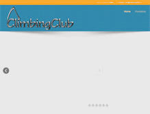 Tablet Screenshot of climbingclub.lt
